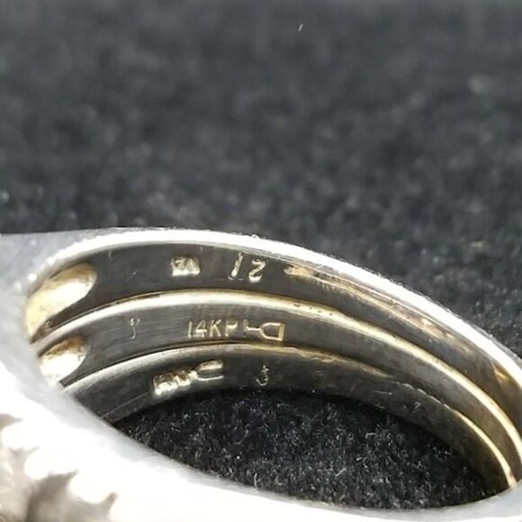 14K Gold and Diamond Ring - Picture 5 of 5